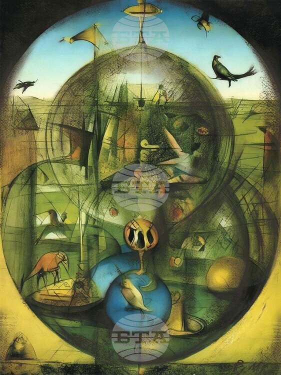 Ретроспективна изложба Материята на съня на художника Венко Мадолев ще