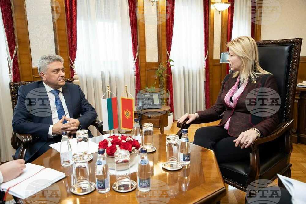 Bulgarian Ambassador to Montenegro Meets with Montenegrin Parliament President Danijela Djurovic