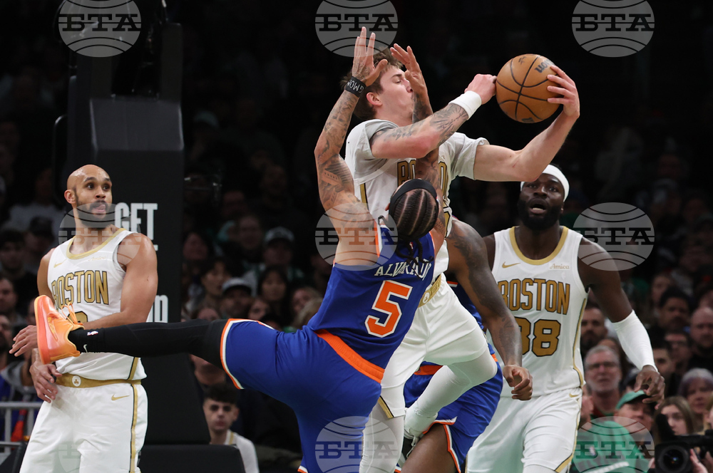 Knicks Celtics Basketball