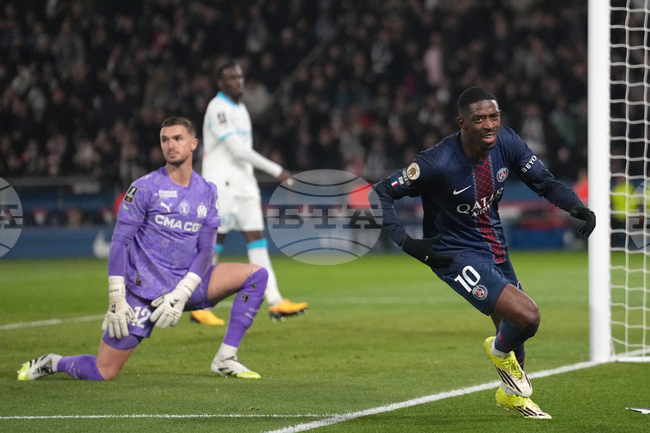 Пари Сен Жермен постигна убедителен успех на Марсилия и си върна лидерската позиция