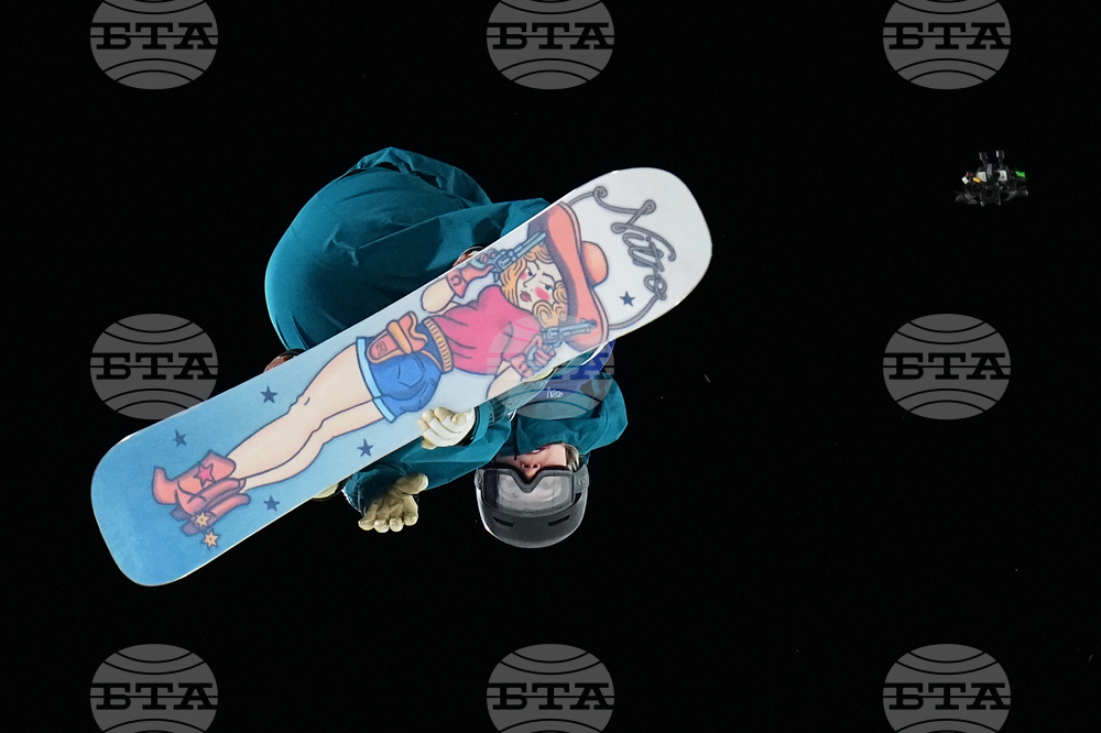 APTOPIX Milan Cortina Olympics Snowboard