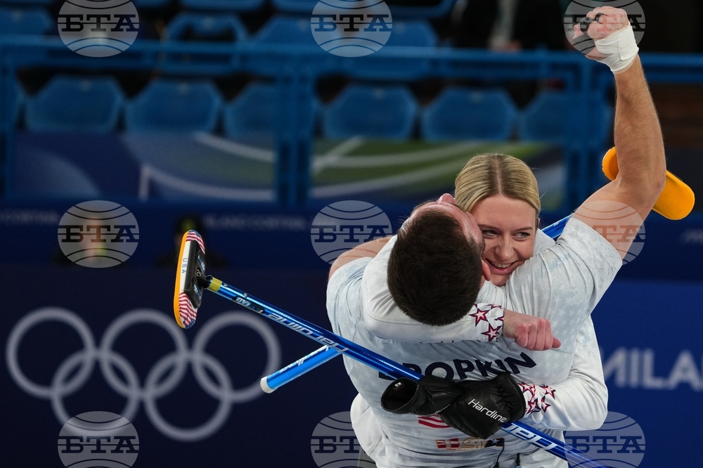 APTOPIX Milan Cortina Olympics Curling