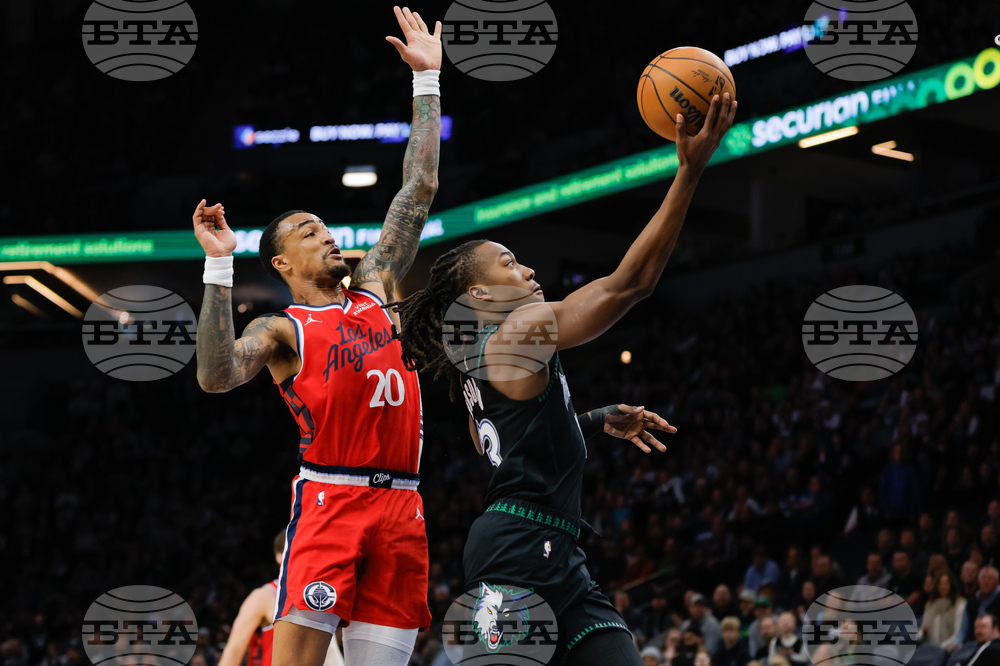 Clippers Timberwolves Basketball