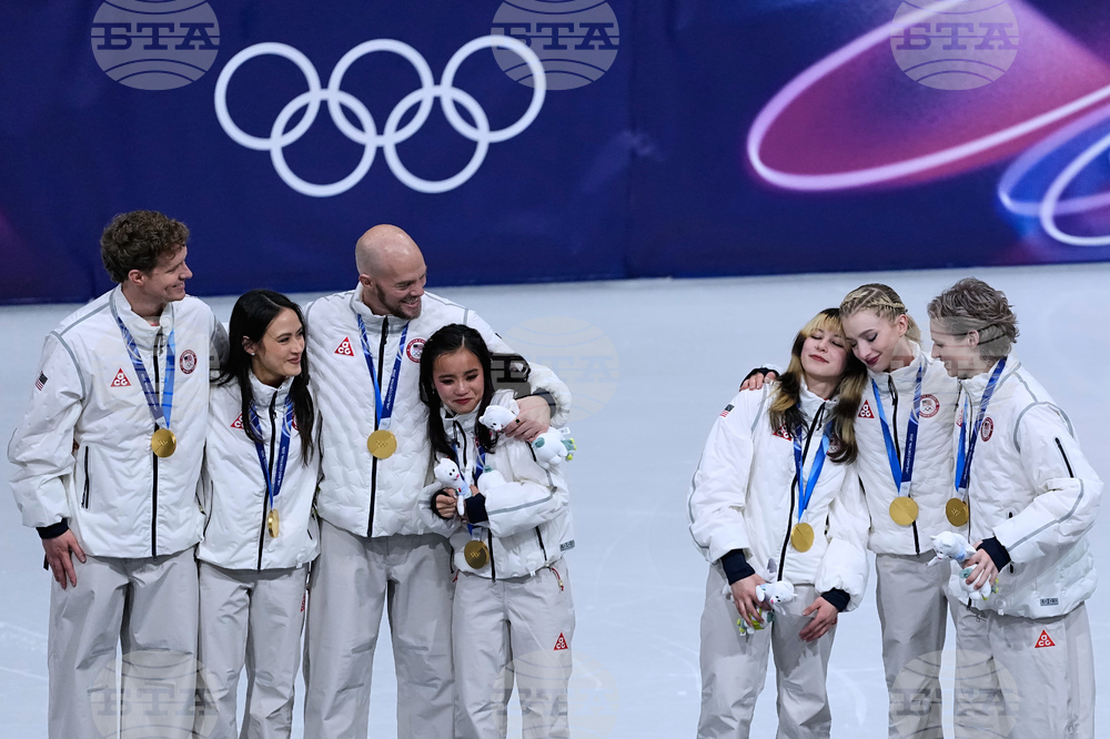 APTOPIX Milan Cortina Olympics Figure Skating