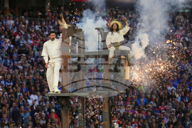 APTOPIX Super Bowl Football