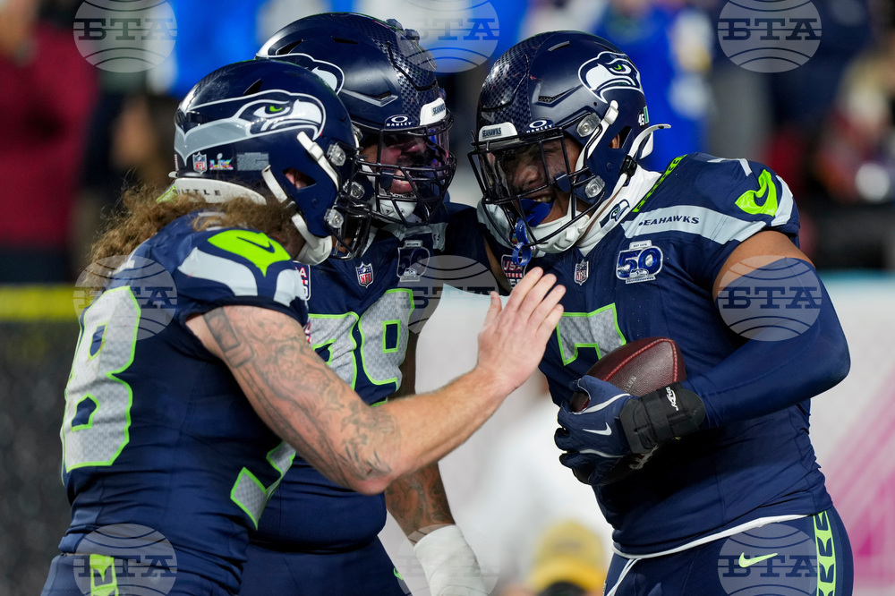 APTOPIX Super Bowl Football