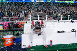 APTOPIX Super Bowl Football