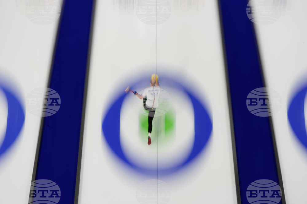 APTOPIX Milan Cortina Olympics Curling