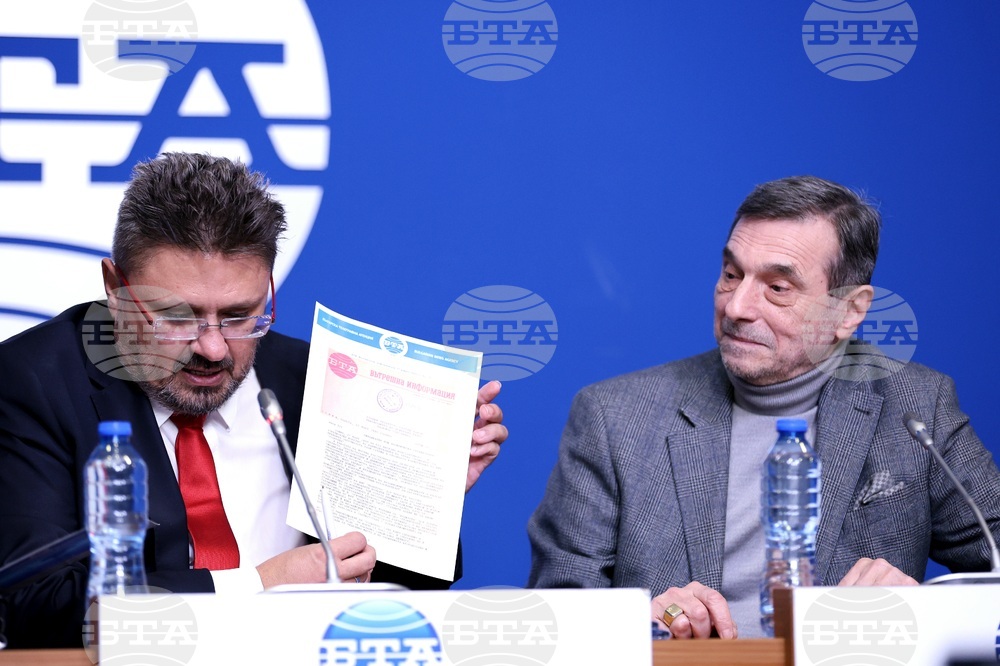 Национален пресклуб на БТА София - КТ „Подкрепа“ - БТА - договор - подписване