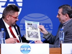 Национален пресклуб на БТА София - КТ „Подкрепа“ - БТА - договор - подписване