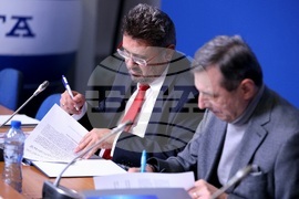 Национален пресклуб на БТА София - КТ „Подкрепа“ - БТА - договор - подписване