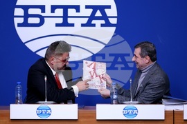 Национален пресклуб на БТА София - КТ „Подкрепа“ - БТА - договор - подписване