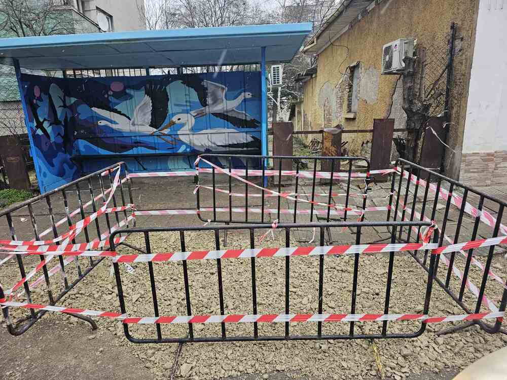 Община Шумен предприе мерки за обезопасяване на спирката на градския транспорт на бул. „Ришки проход“