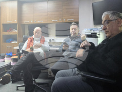 Антарктида - научноизследователски кораб „Св. св. Кирил и Методий" - работна среща