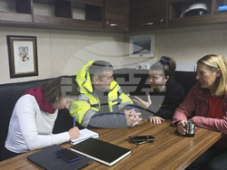 Антарктида - научноизследователски кораб „Св. св. Кирил и Методий" - работна среща