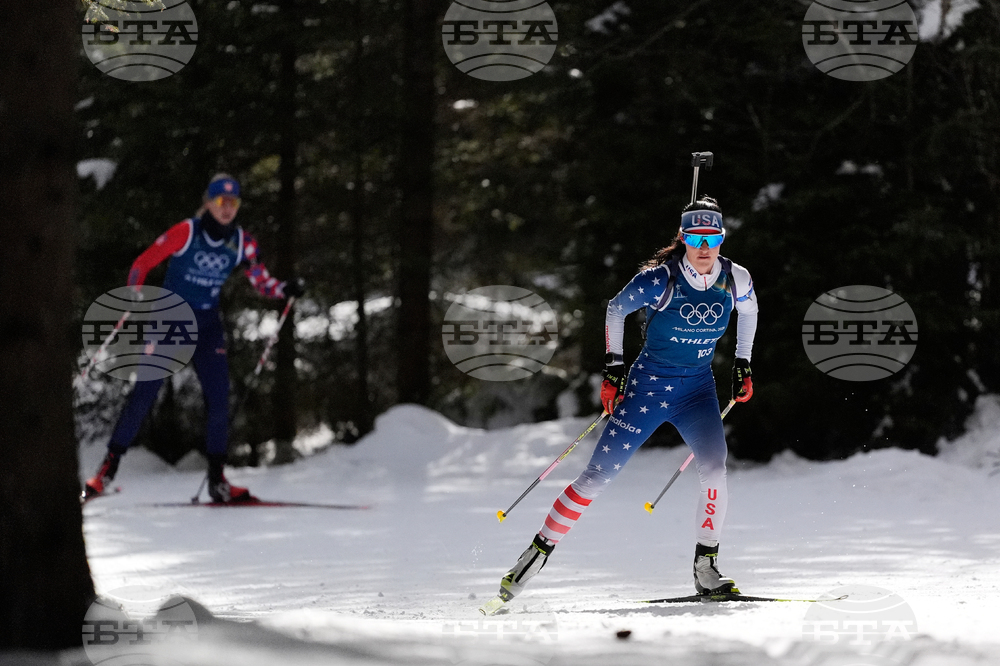 Milan Cortina Olympics Biathlon