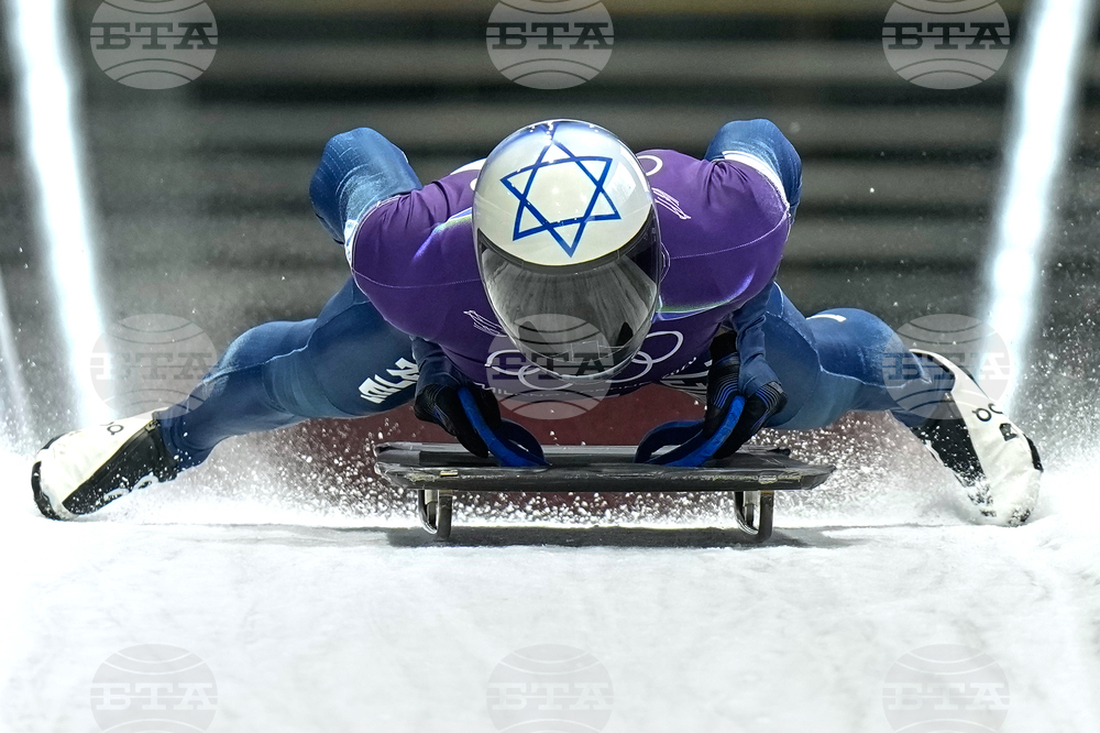 APTOPIX Milan Cortina Olympics Skeleton