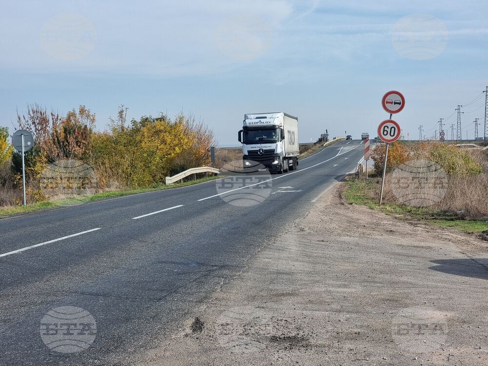 Възстановено е движението по главен път I-7 край Ямбол в участъка Веселиново - Могила