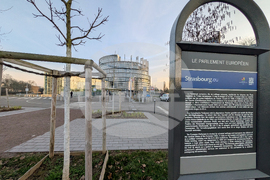 Франция - Страсбург - Европейски парламент - сграда