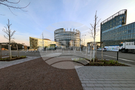 Франция - Страсбург - Европейски парламент - сграда