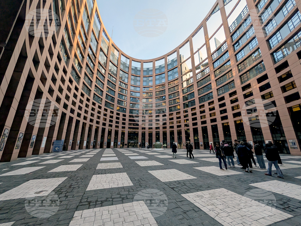 Франция - Страсбург - Европейски парламент - сграда