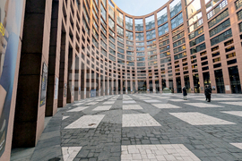 Франция - Страсбург - Европейски парламент - сграда