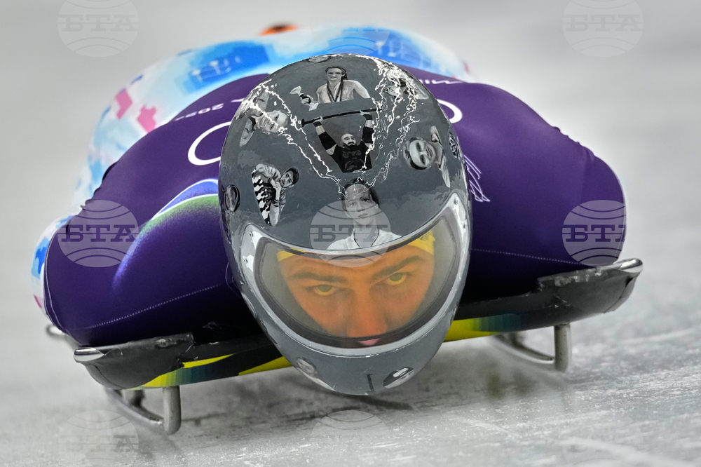 CORRECTION Milan Cortina Olympics Skeleton