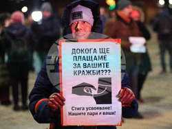 Русе - паркинг за тирове - протест