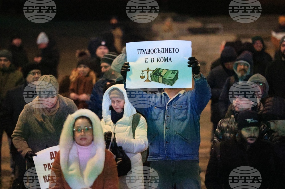 Русе - паркинг за тирове - протест