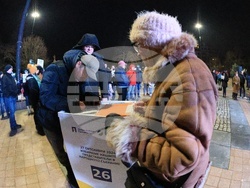 Русе - паркинг за тирове - протест