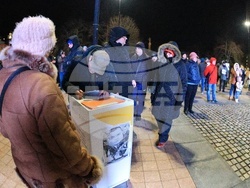 Русе - паркинг за тирове - протест