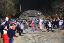 Русе - паркинг за тирове - протест