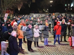 Русе - паркинг за тирове - протест