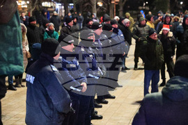 Русе - паркинг за тирове - протест