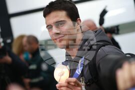 Летище „Васил Левски“ - Тервел Замфиров - посрещане