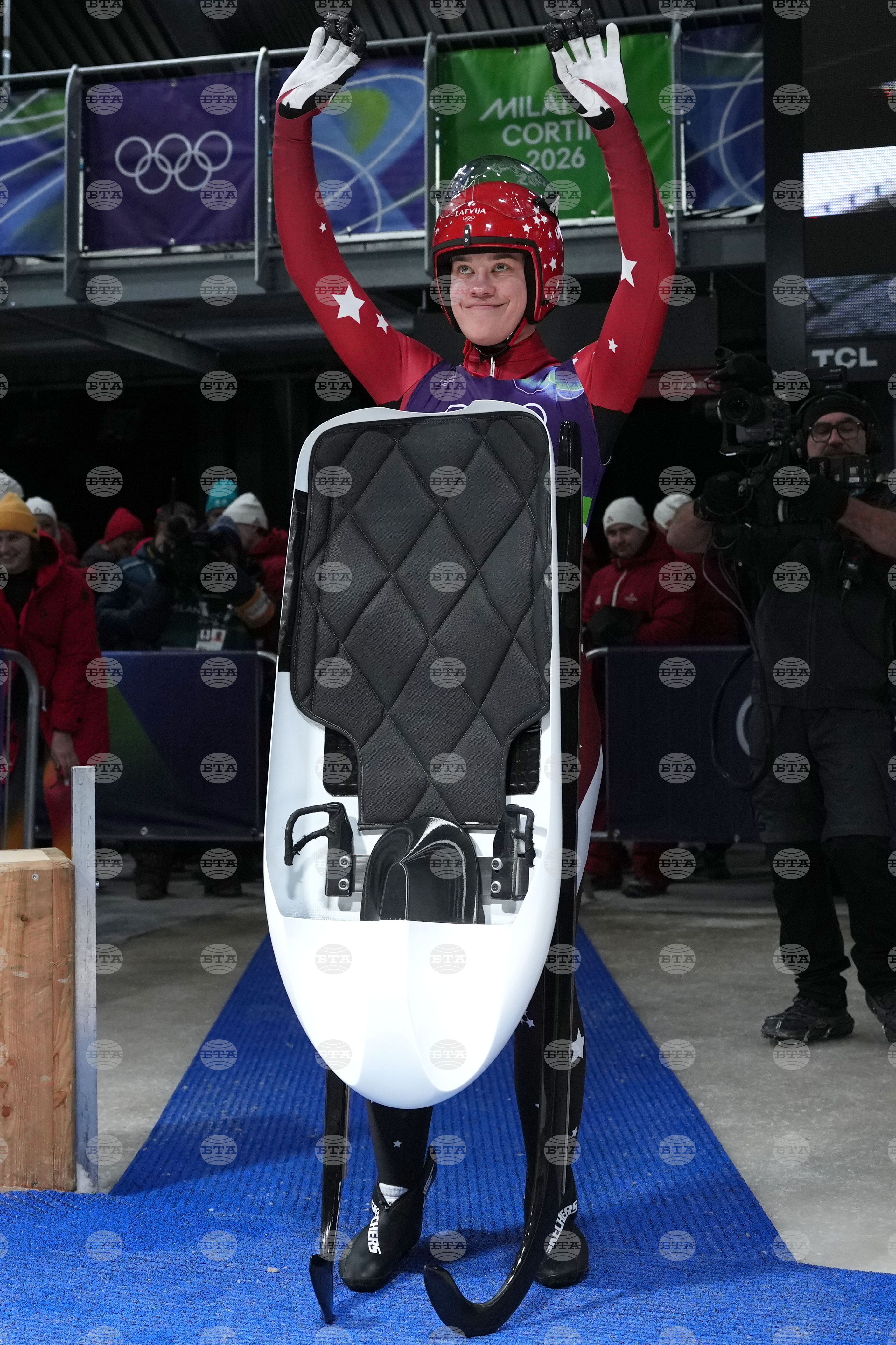 Milan Cortina Olympics Luge