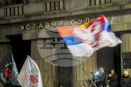 Сърбия - Белград - протест