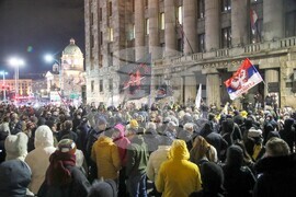 Сърбия - Белград - протест