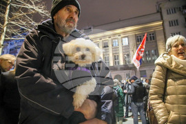 Сърбия - Белград - протест