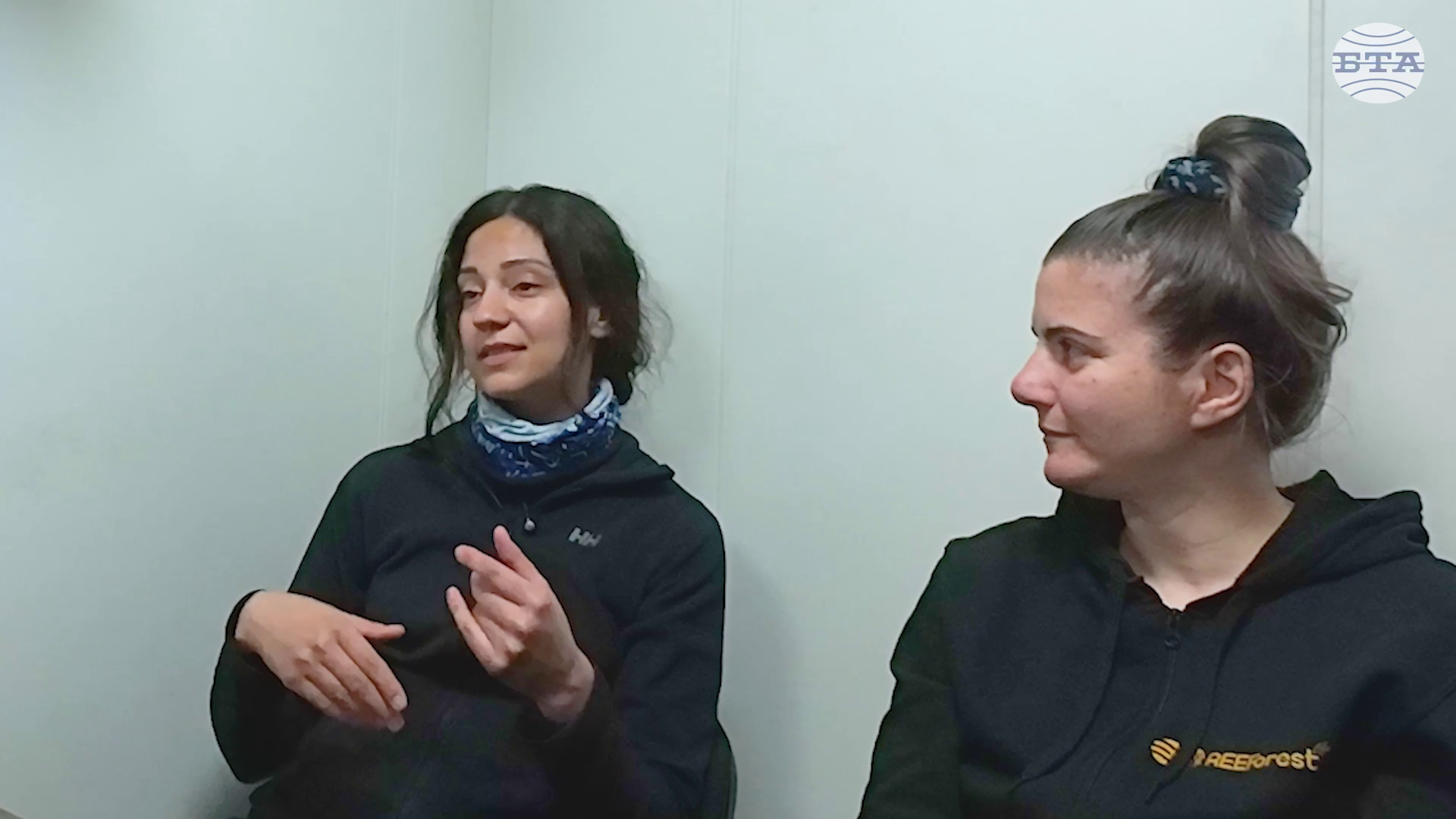 Науката е сътрудничество и не трябва да има граници, заявиха гръцките океанолози Дионисия Ригату и Елени Китину в интервю за БТА