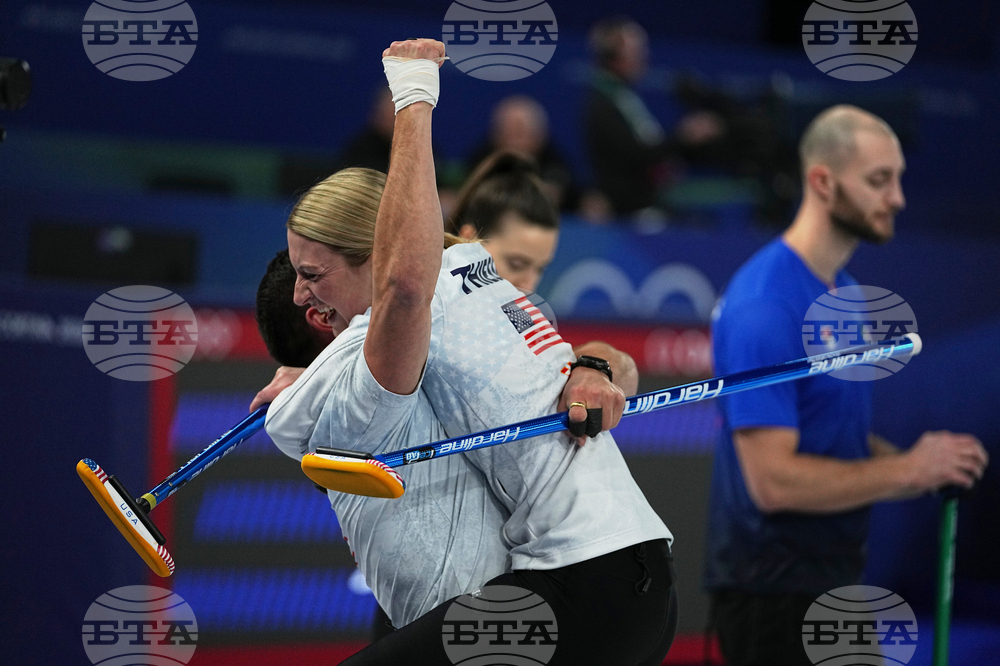 APTOPIX Milan Cortina Olympics Curling