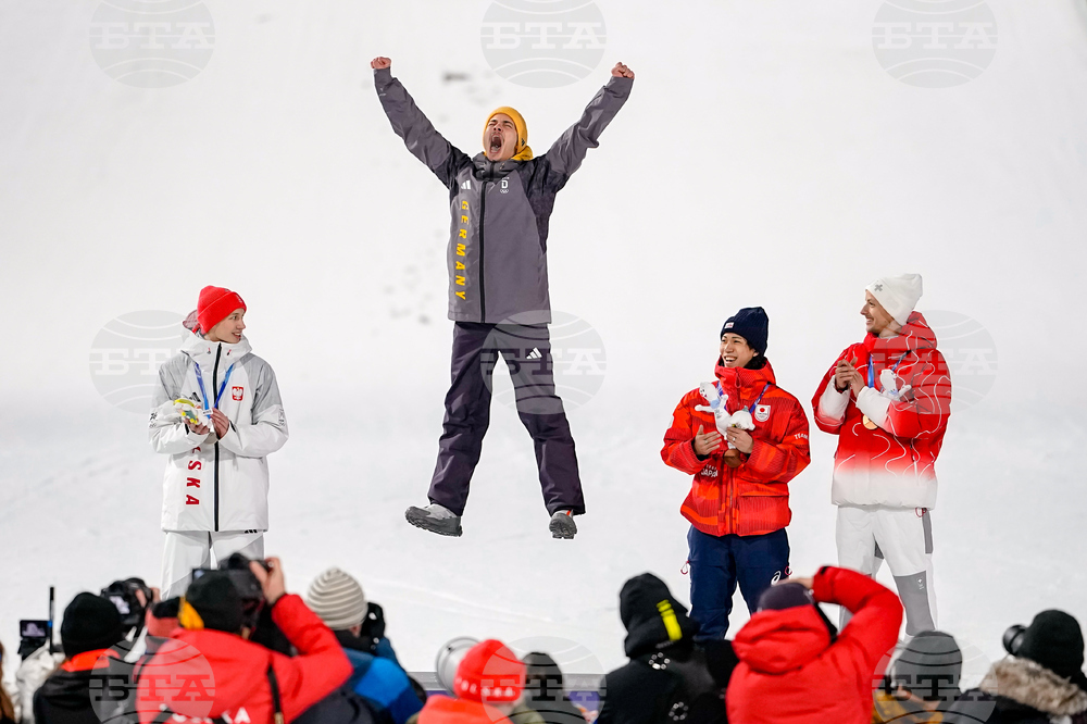 APTOPIX Milan Cortina Olympics Ski Jumping