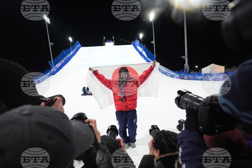 APTOPIX Milan Cortina Olympics Snowboarding
