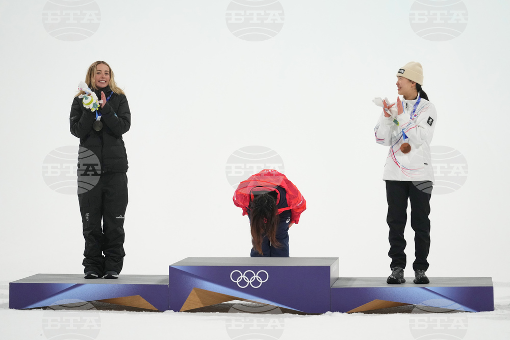 APTOPIX Milan Cortina Olympics Snowboarding