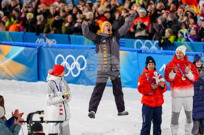 APTOPIX Milan Cortina Olympics Ski Jumping
