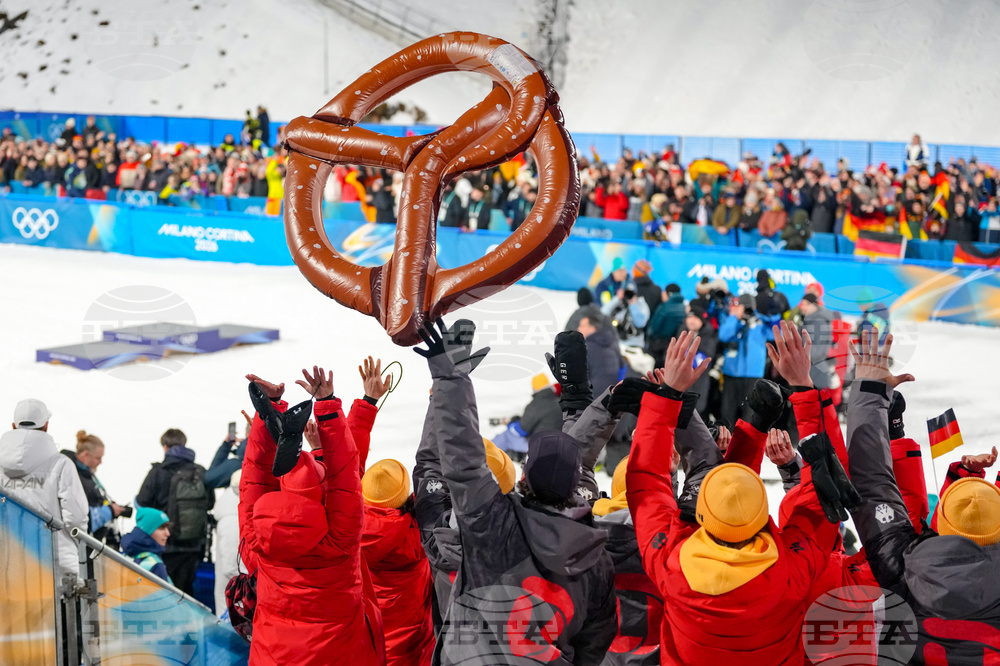 APTOPIX Milan Cortina Olympics Ski Jumping