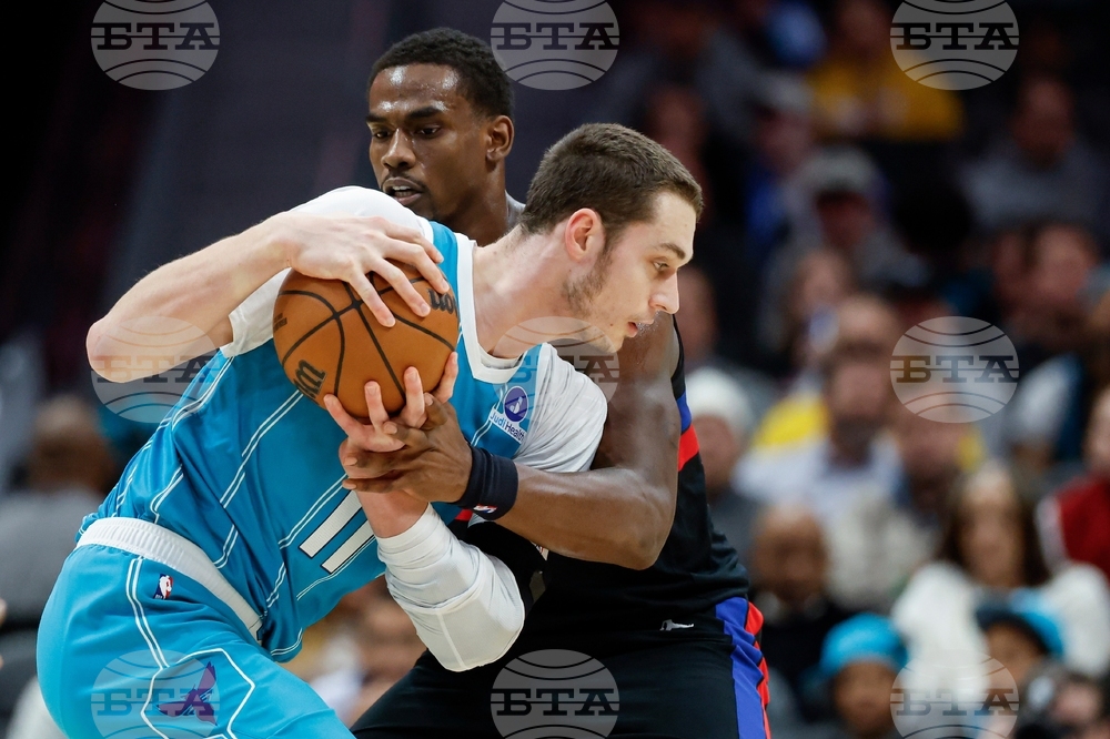 Pistons Hornets Basketball