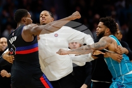 Pistons Hornets Basketball