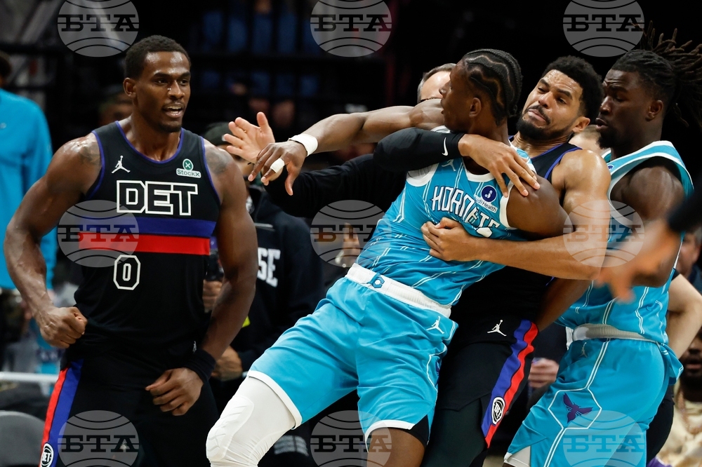 Pistons Hornets Basketball