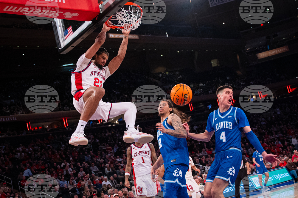 Xavier St Johns Basketball